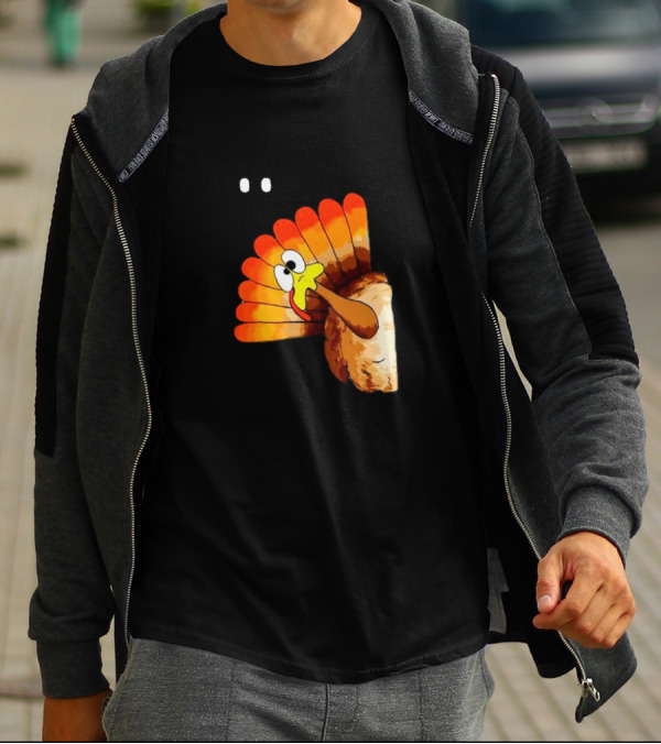 Moo Turkey Funny Thanksgiving T-Shirt