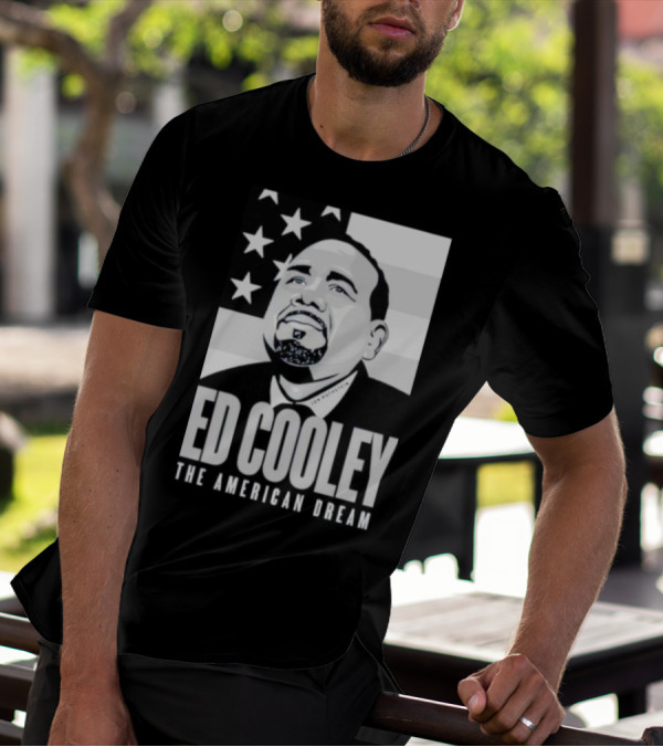 Ed Cooley The American Dream USA Flag T-Shirt