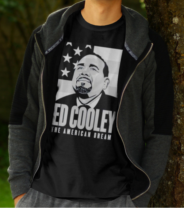 Ed Cooley The American Dream USA Flag T-Shirt