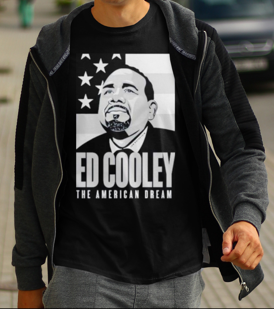 Ed Cooley The American Dream USA Flag T-Shirt