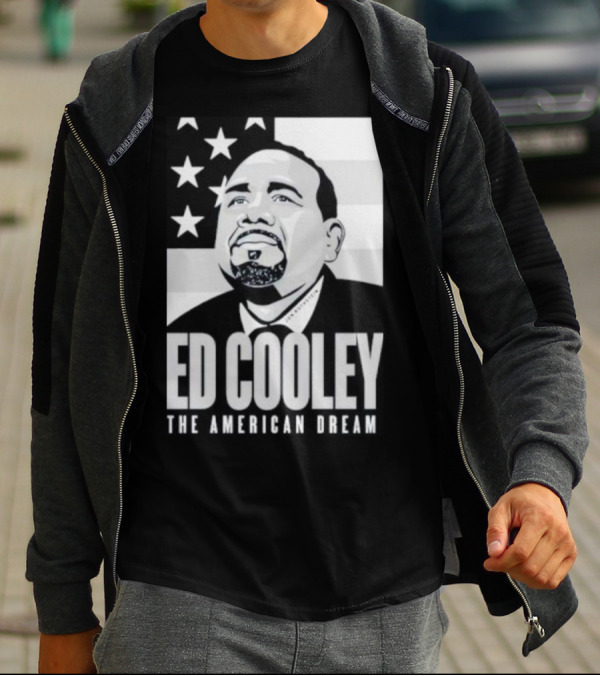 Ed Cooley The American Dream USA Flag T-Shirt