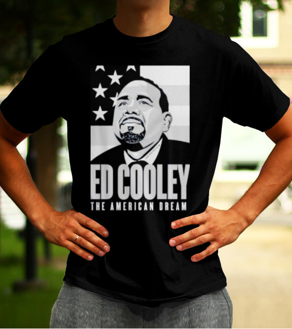 Ed Cooley The American Dream USA Flag T-Shirt