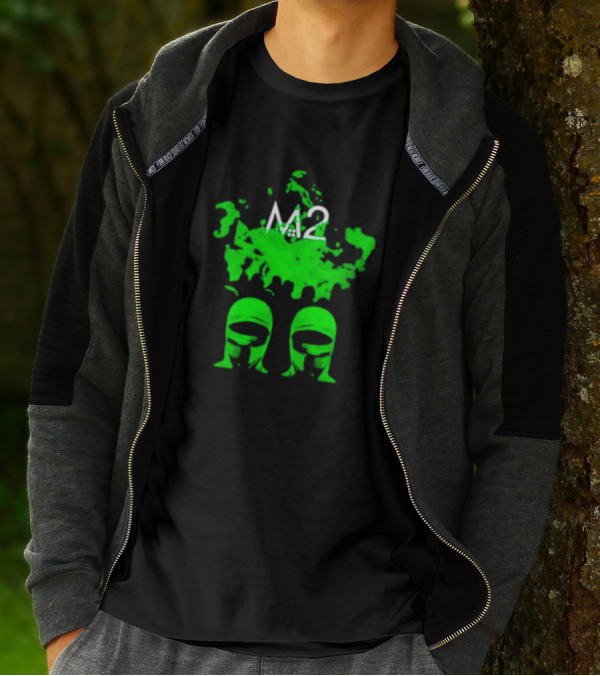 Mansionz M2 Green Mask Duo T-Shirt