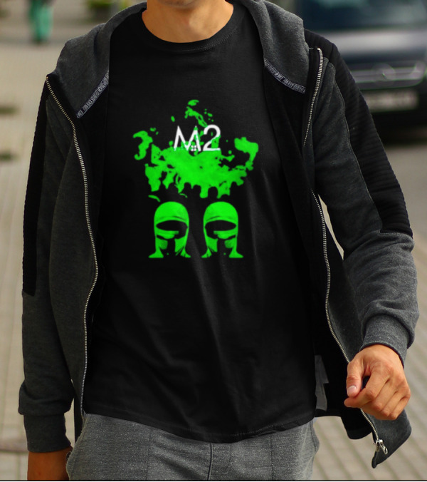 Mansionz M2 Green Mask Duo T-Shirt