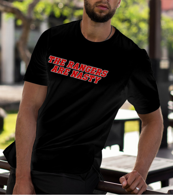 The Rangers Are Nasty Red T-Shirt