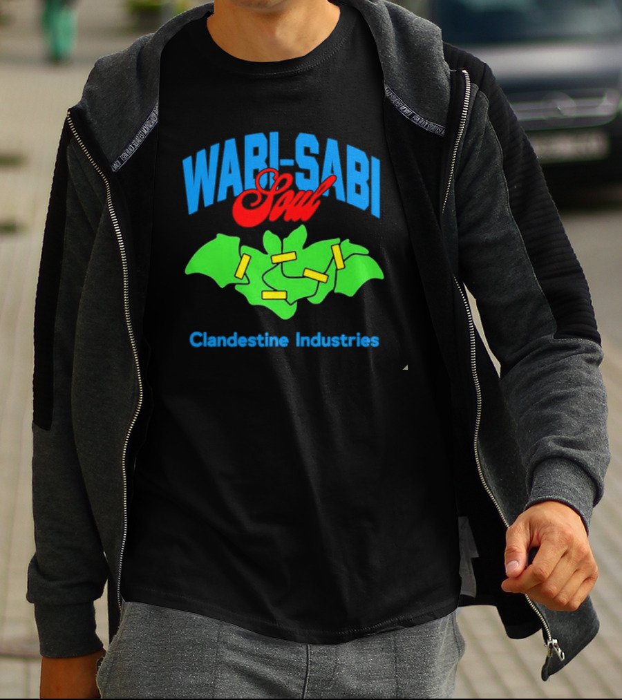 Wabi-Sabi Soul Clandestine Industries Vibrant Foliage T-Shirt