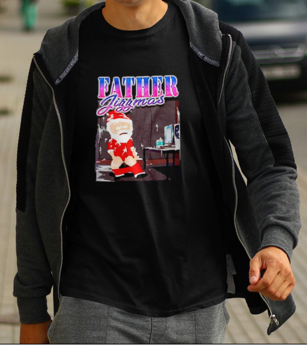 Father Jizzmas Funny Santa T-Shirt
