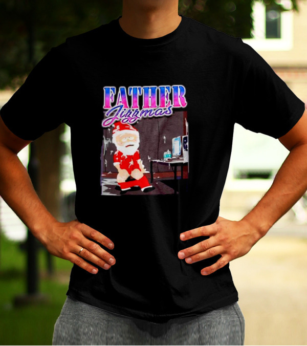 Father Jizzmas Funny Santa T-Shirt