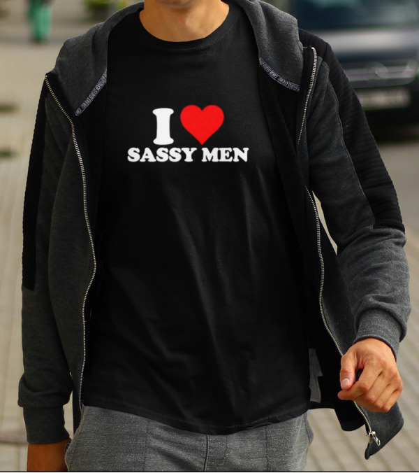 I Heart Sassy Men T-Shirt