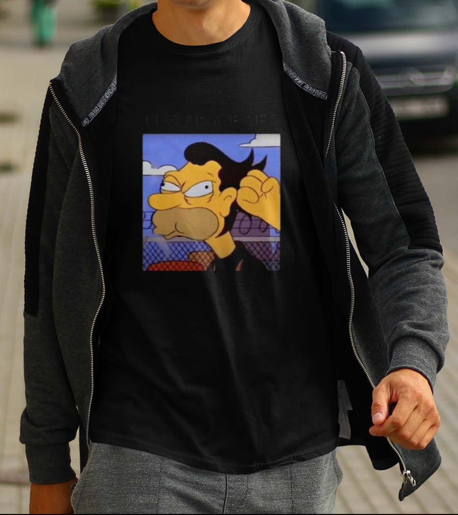 The Simpson Trophy Eyes Lenny T-Shirt
