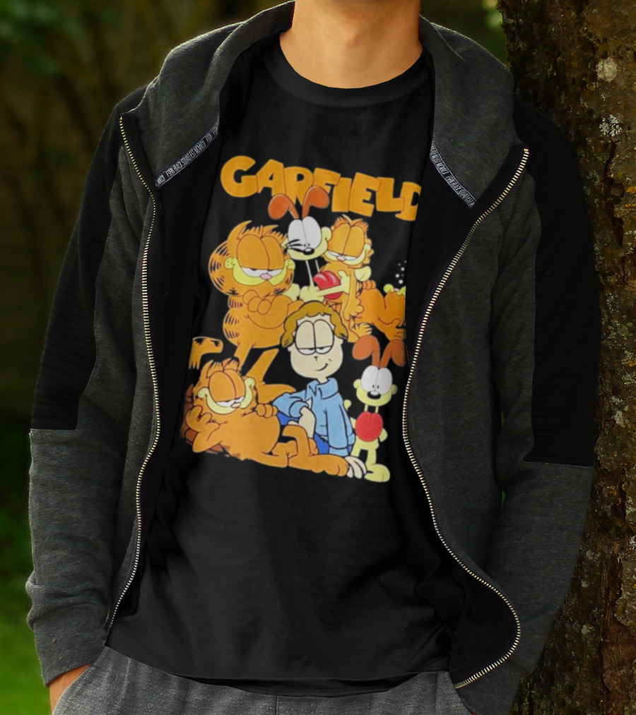 Garfield And Friends Group Character T-Shirt