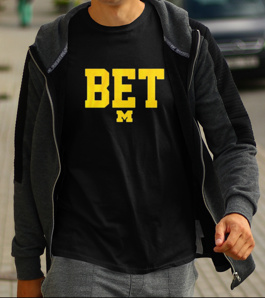 Michigan Football M BET T-Shirt