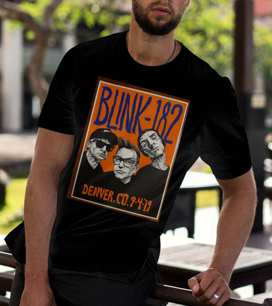 BLINK-182 Denver CO 9-4-19 T-Shirt