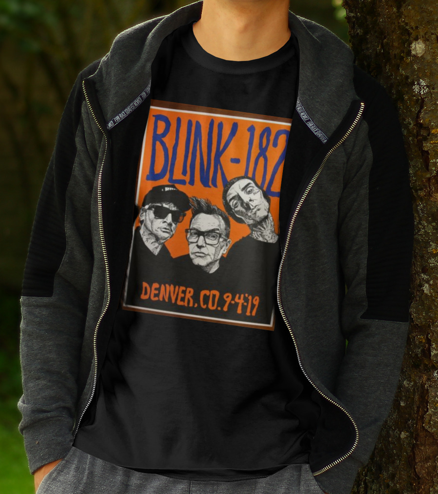 BLINK-182 Denver CO 9-4-19 T-Shirt