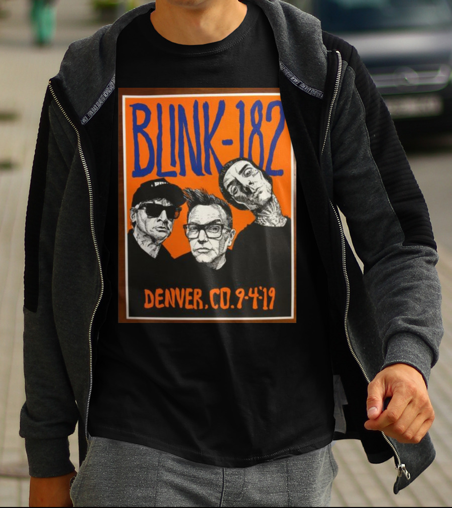 BLINK-182 Denver CO 9-4-19 T-Shirt