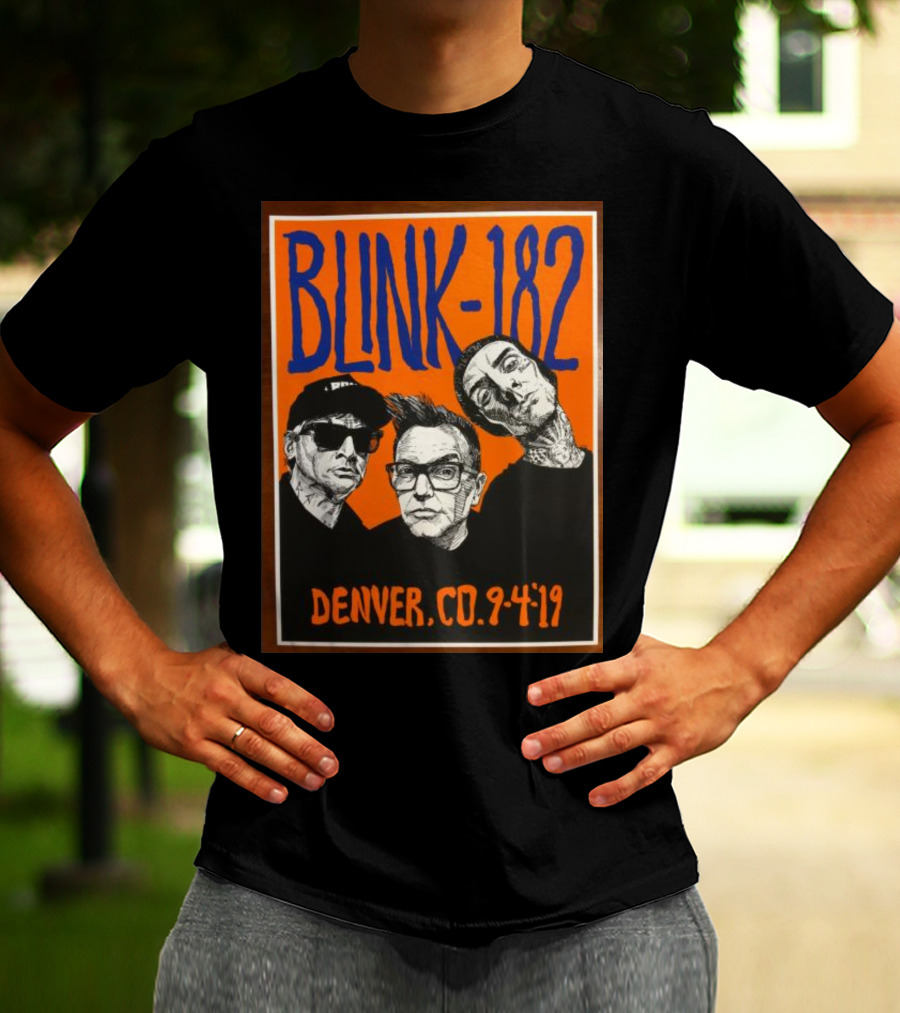 BLINK-182 Denver CO 9-4-19 T-Shirt