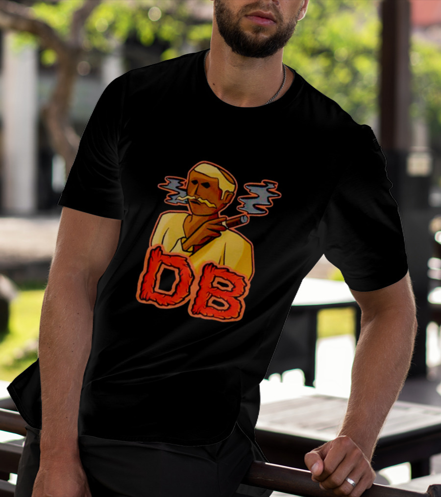 DB OSRS Character Smoking Cigar T-Shirt