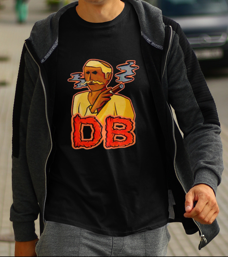 DB OSRS Character Smoking Cigar T-Shirt