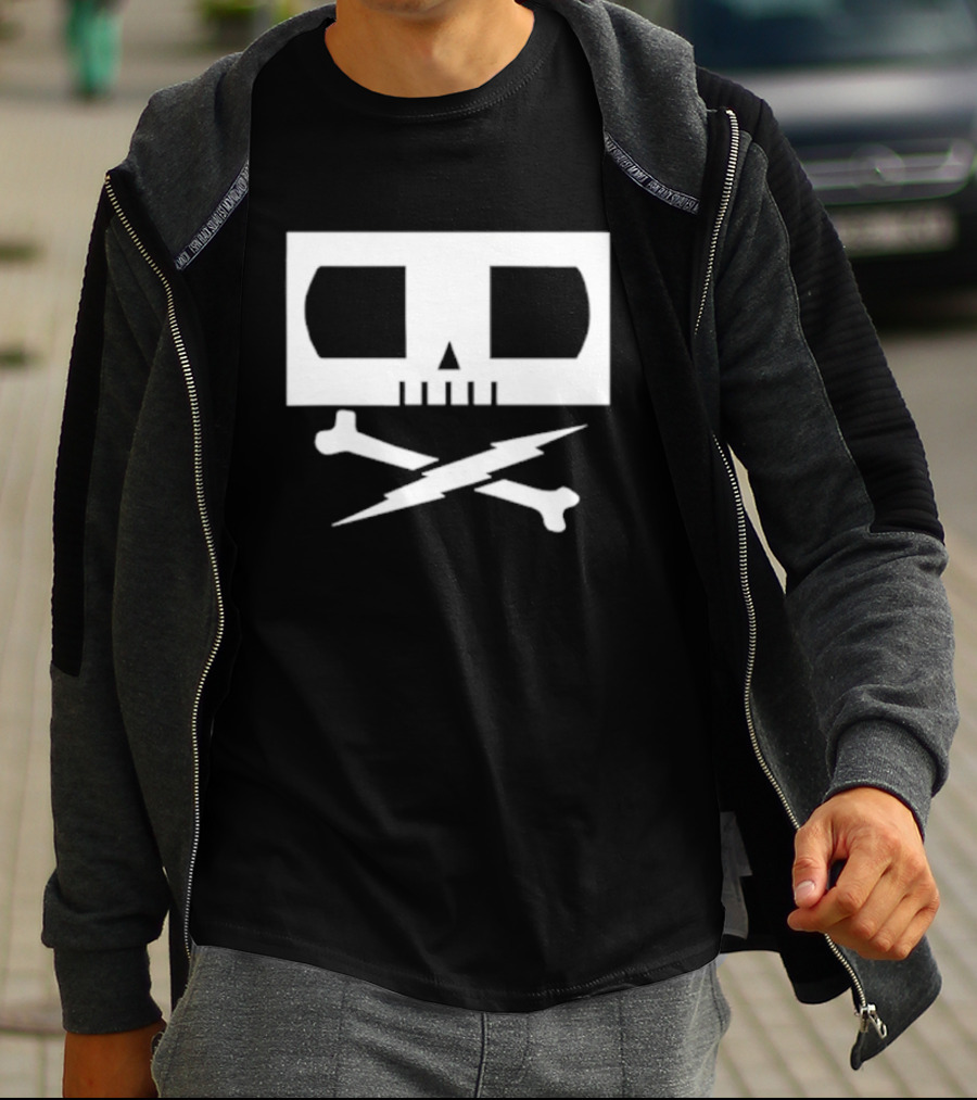 Skull Vsh Lightning Crossbones T-Shirt