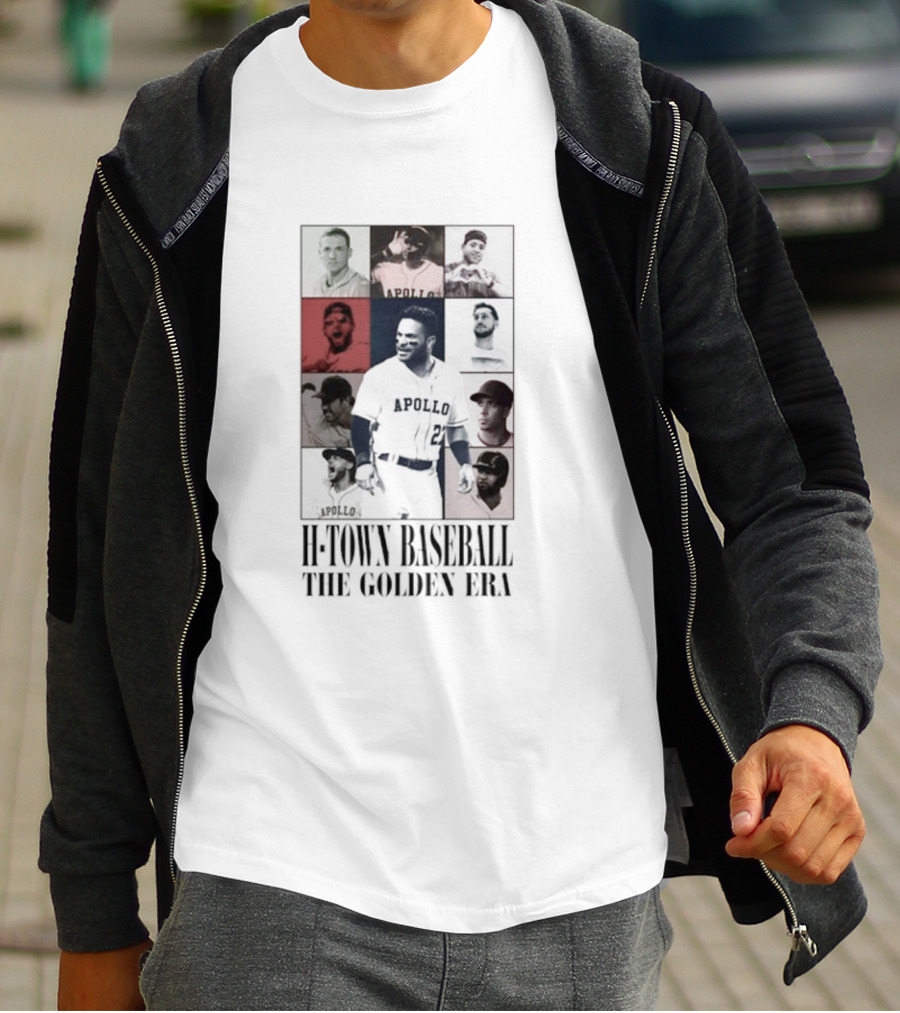 Apollo H-Town Baseball The Golden Era T-Shirt