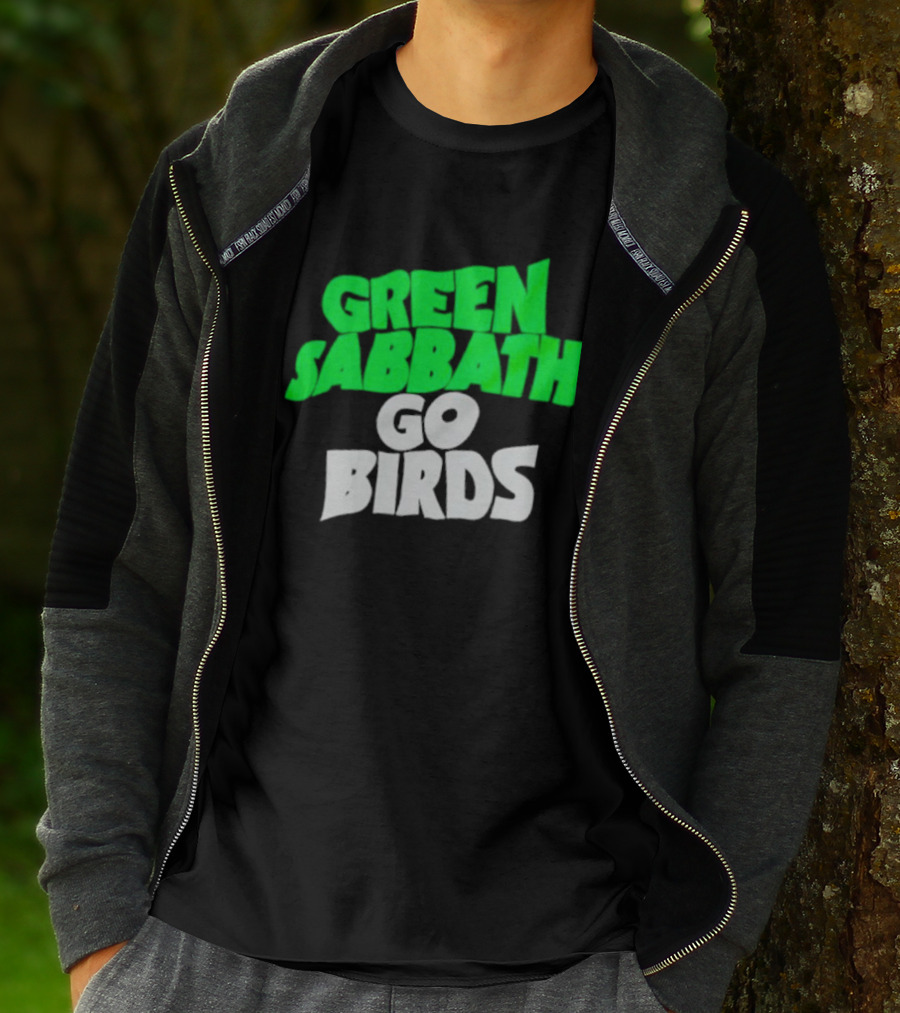 Green Sabbath Go Birds Sports Fan T-Shirt