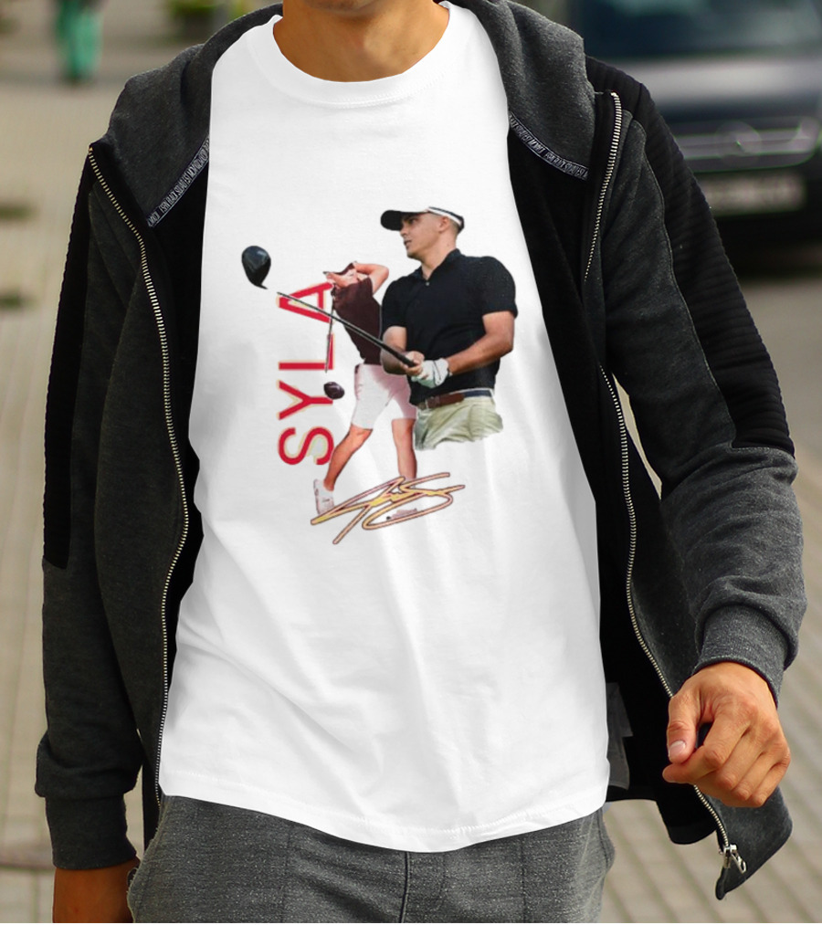SYLAK Golf Swing Gold Signature T-Shirt