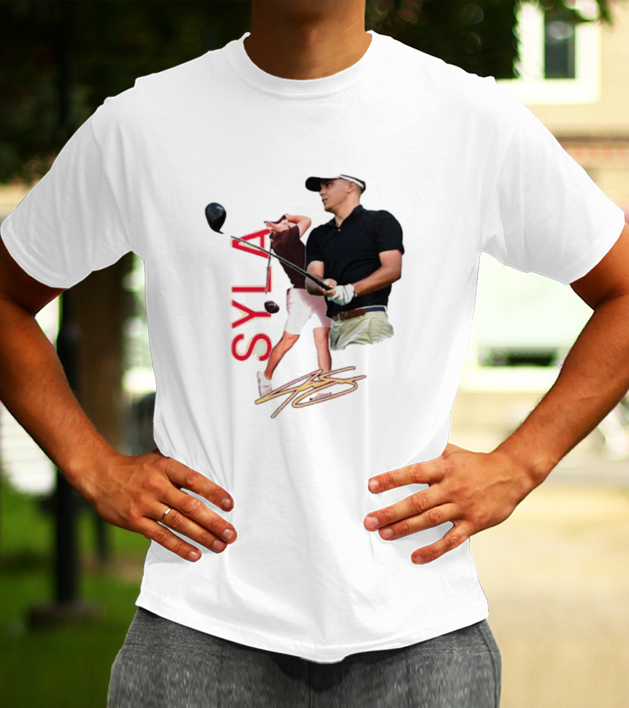 SYLAK Golf Swing Gold Signature T-Shirt