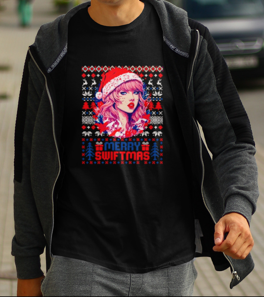 Merry Swiftmas Festive Christmas T-Shirt