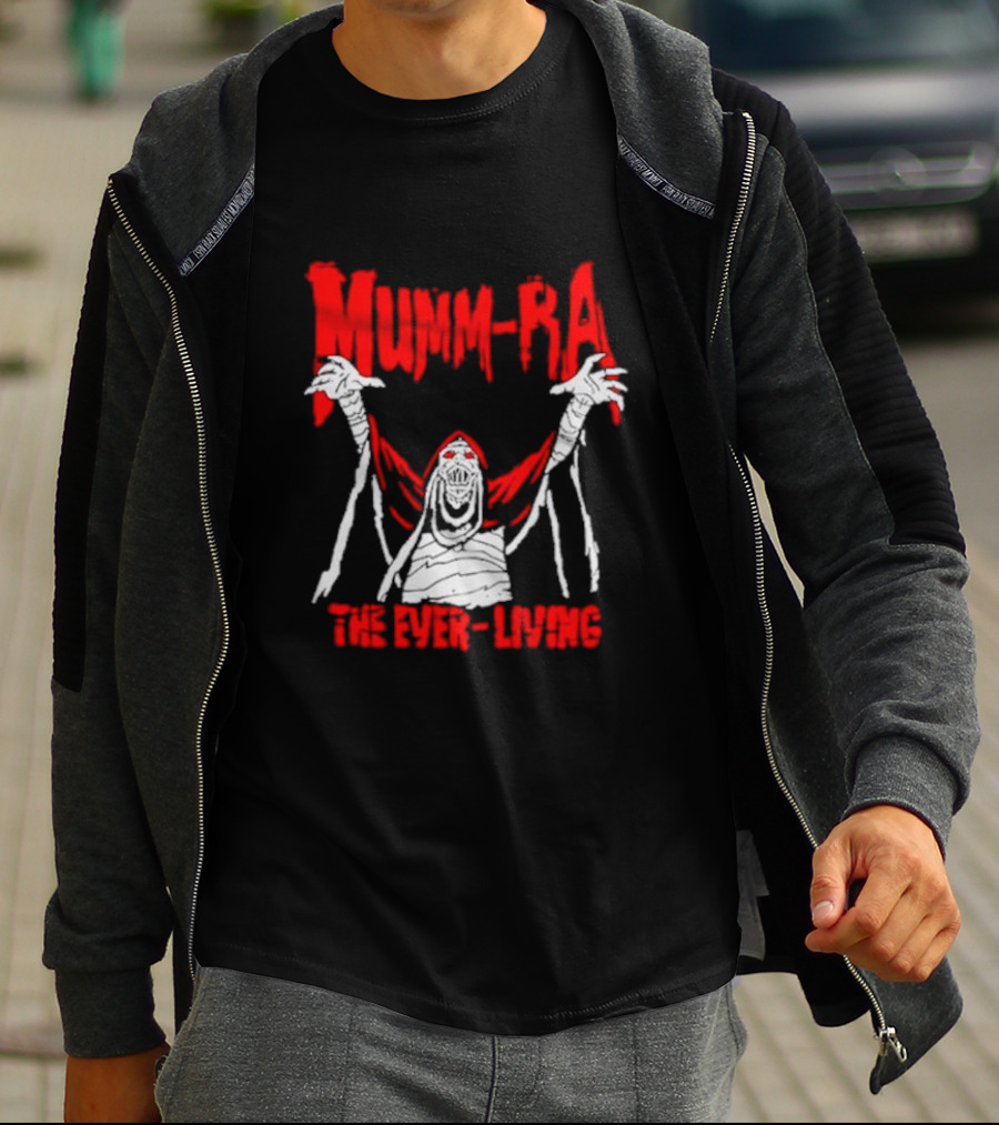 Mumm-Ra The Ever-Living Red And White T-Shirt