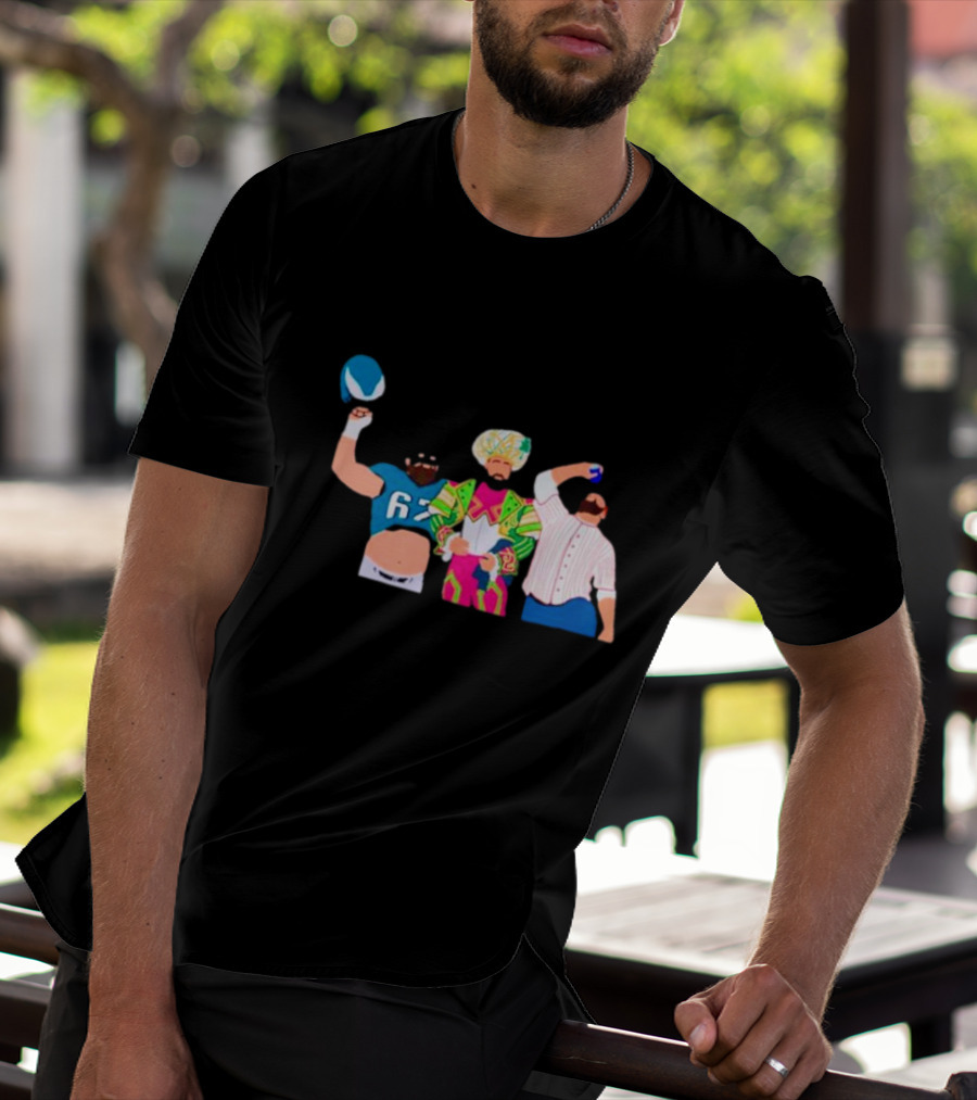 Philly Jason Kelce Iconic Outfits And Cheers T-Shirt