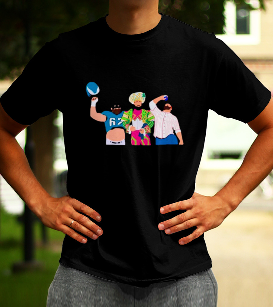 Philly Jason Kelce Iconic Outfits And Cheers T-Shirt