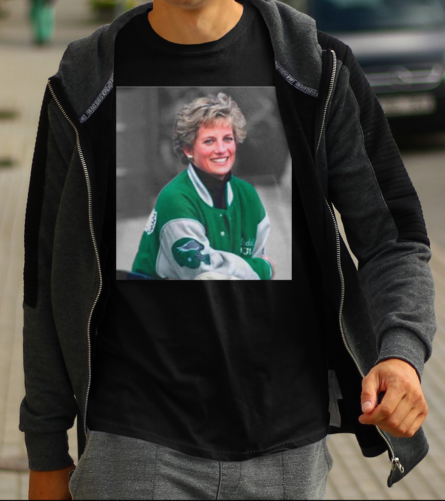 Philadelphia Eagles Fan Princess Diana Iconic T-Shirt