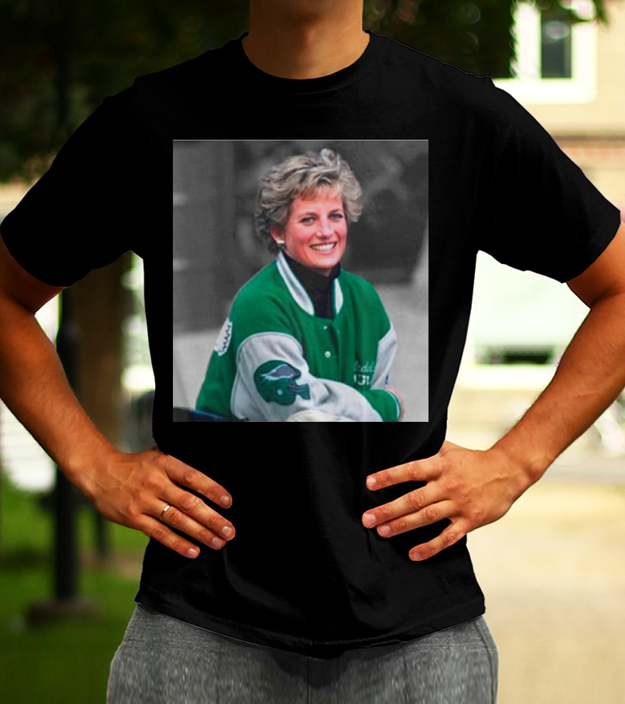 Philadelphia Eagles Fan Princess Diana Iconic T-Shirt