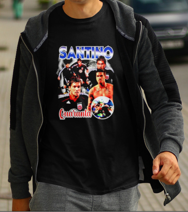 Santino Quaranta Soccer Montage DC United Moments T-Shirt