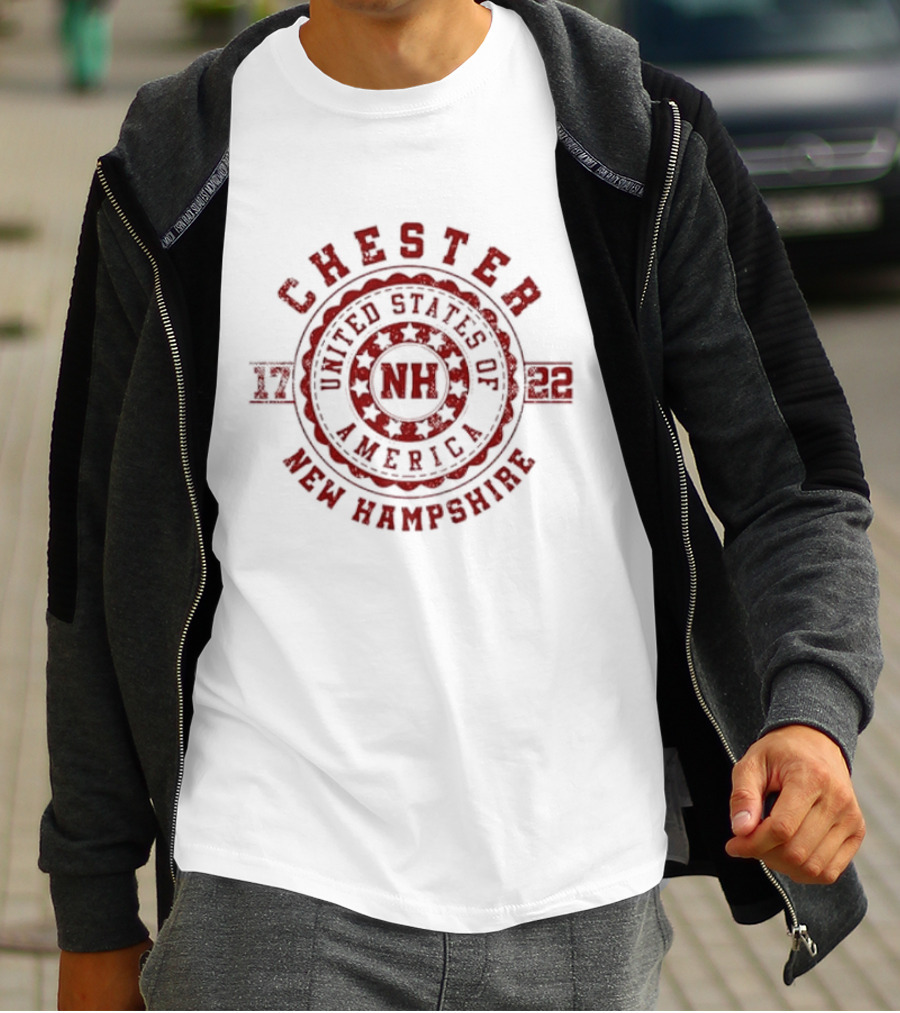 Chester New Hampshire 1722 Vintage United States Of America NH T-Shirt