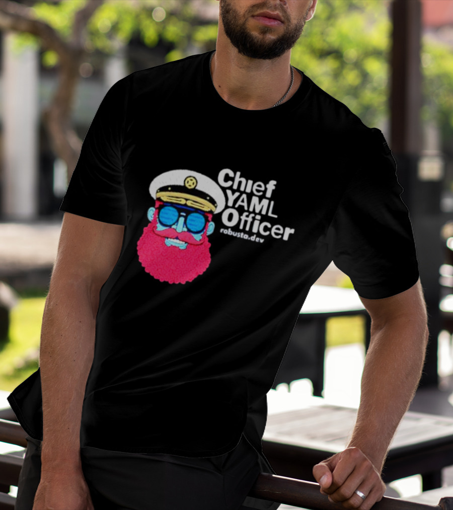 Chief Yaml Officer Robusta.dev T-Shirt