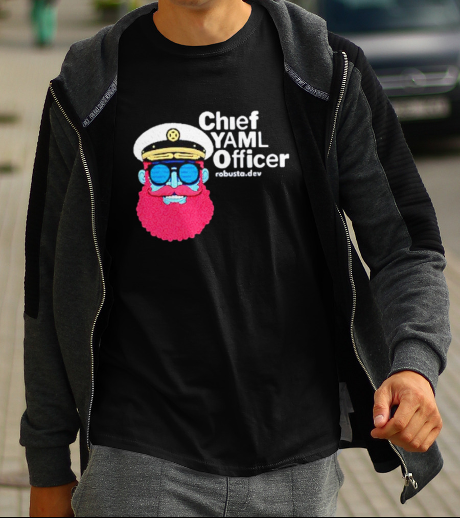 Chief Yaml Officer Robusta.dev T-Shirt