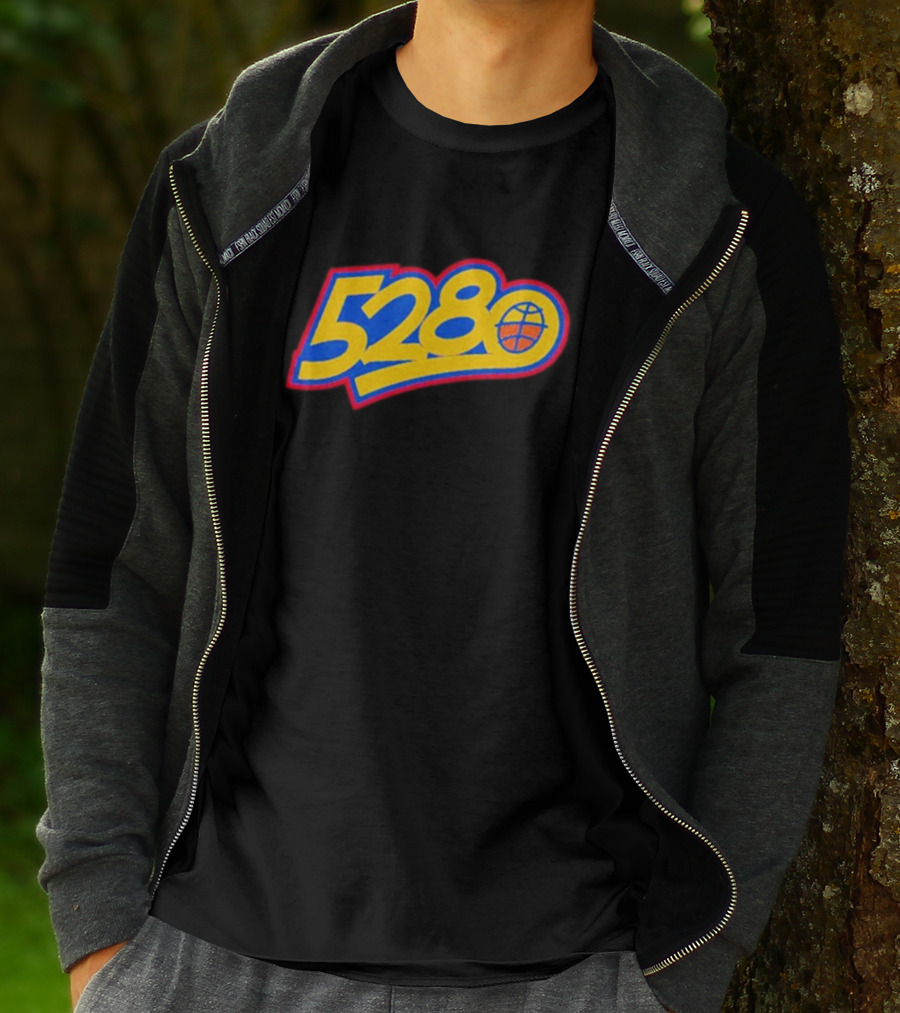 Denver Nuggets 5280 Basketball Team Spirit Mile High City Pride T-Shirt
