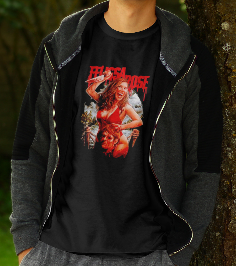 Felissa Rose Off With Your Head Horror Movie T-Shirt