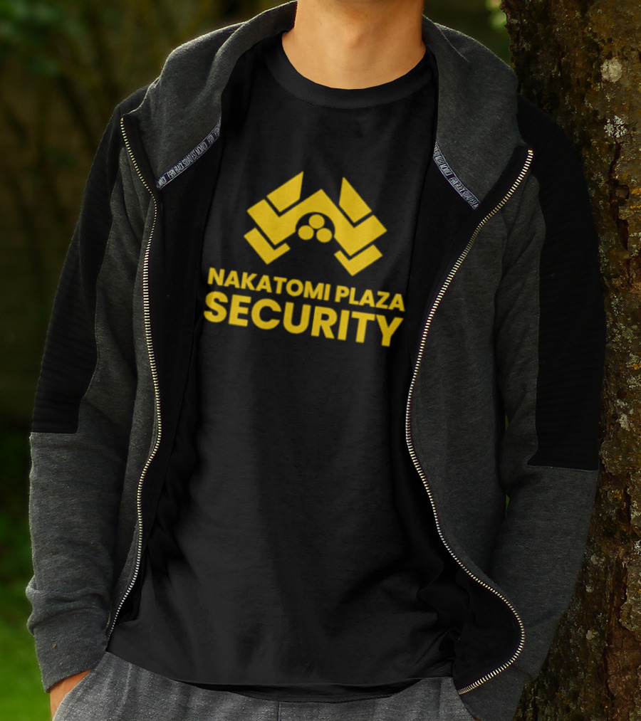Nakatomi Plaza Security Die Hard Christmas Movie T-Shirt