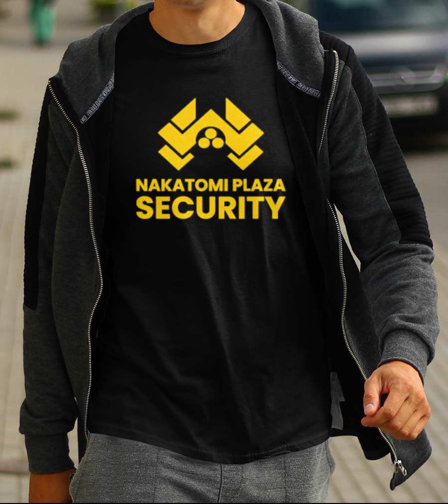 Nakatomi Plaza Security Die Hard Christmas Movie T-Shirt