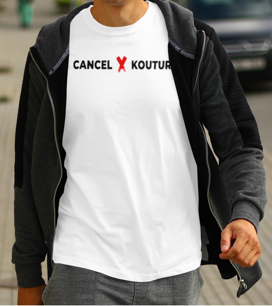 CANCEL KOUTURE With Red X T-Shirt