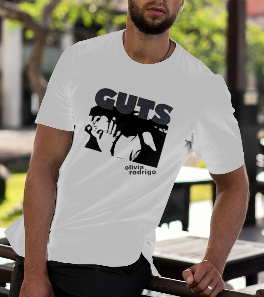 Guts Olivia Rodrigo Glittering T-Shirt