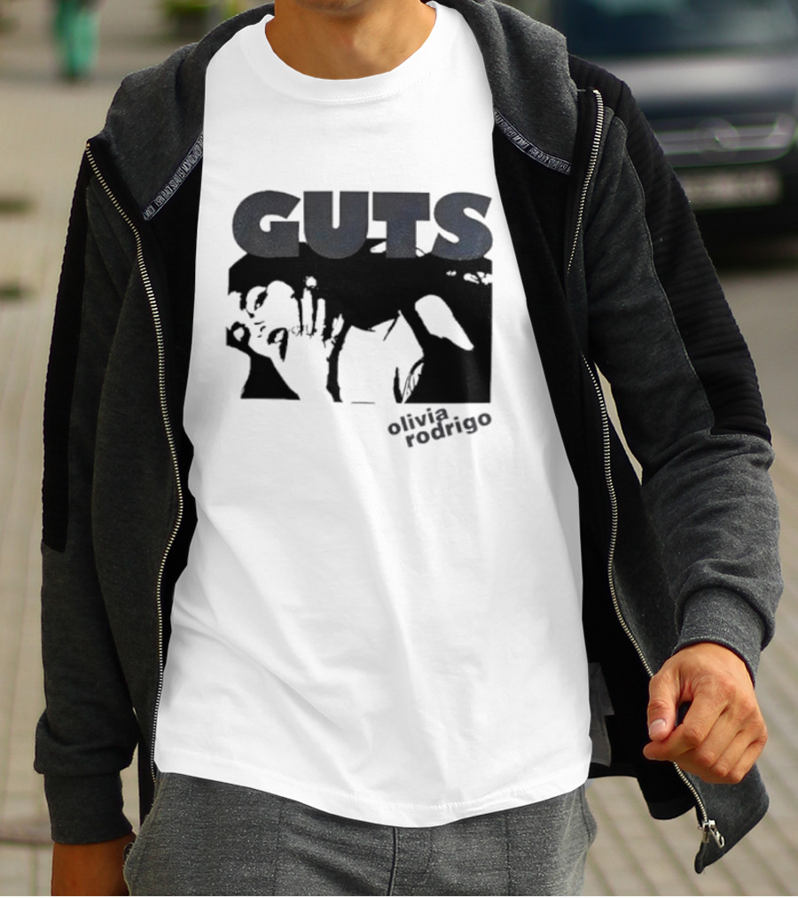 Guts Olivia Rodrigo Glittering T-Shirt
