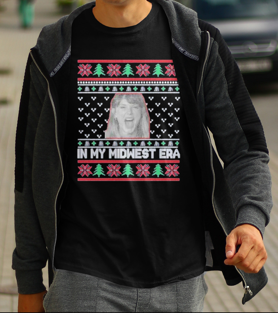 In My Midwest Era Ugly Sweater Holiday T-Shirt