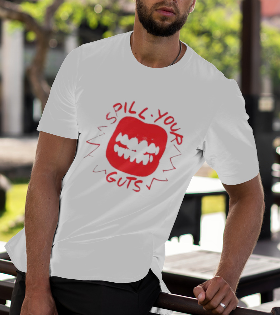 Spill Your Guts Red Mouth T-Shirt