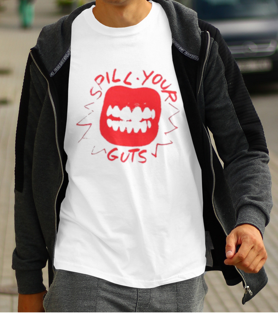 Spill Your Guts Red Mouth T-Shirt