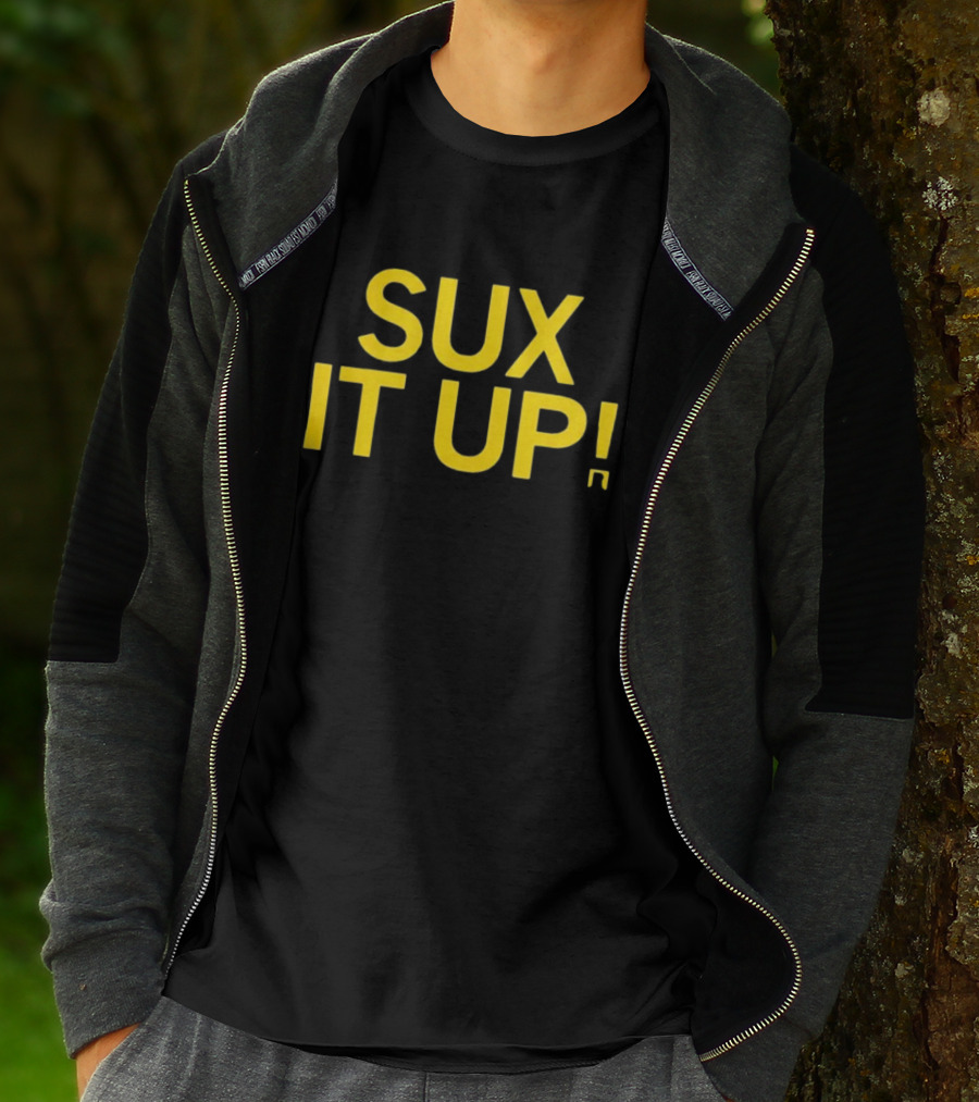 Raygun Sux It Up Slogan T-Shirt