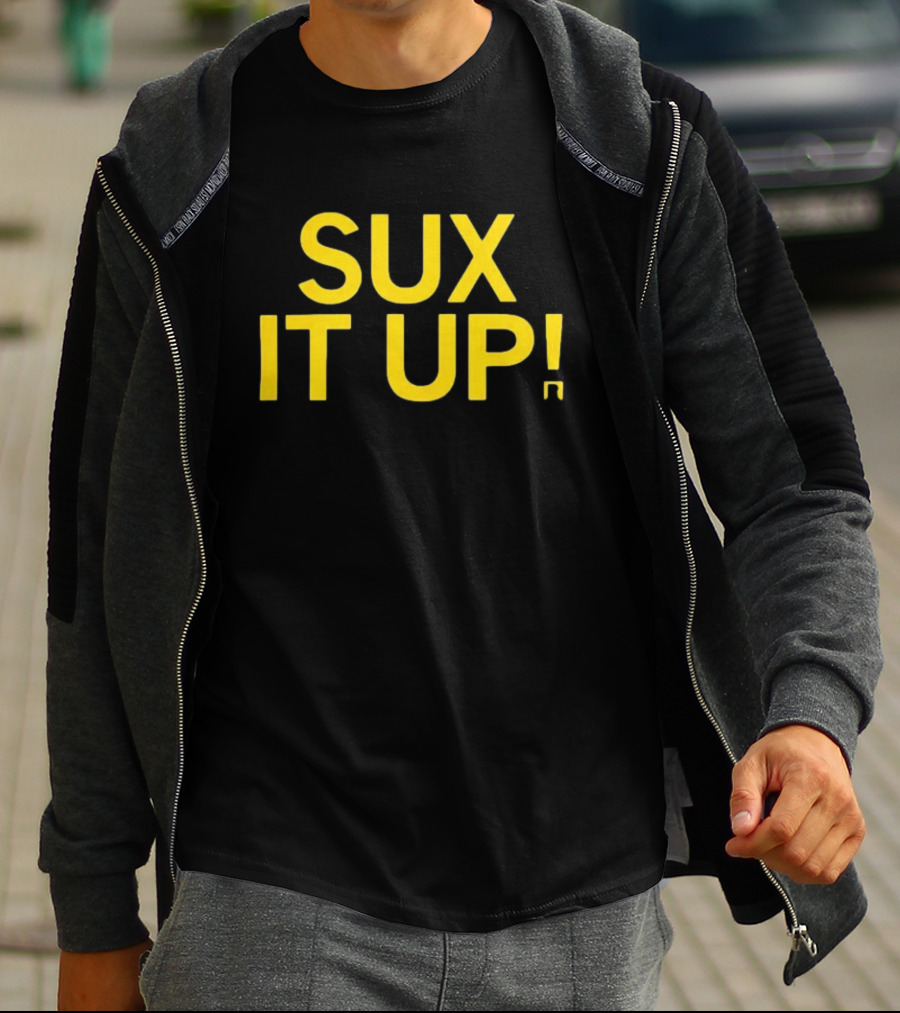 Raygun Sux It Up Slogan T-Shirt