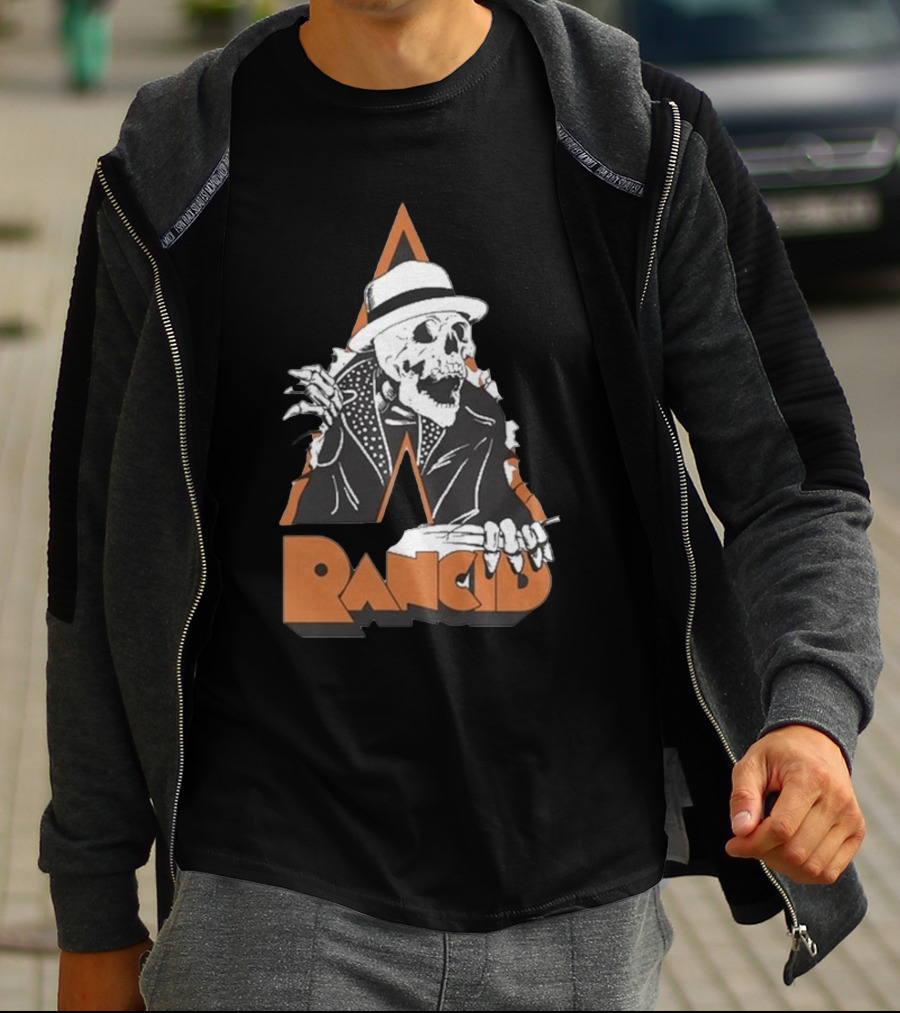 Rancid Skull Retro Style Ultra Breakout T-Shirt